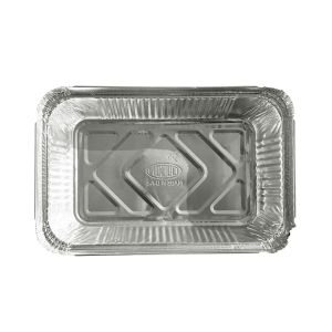 Plastic Type Aluminum Foil Disposable Rectangular Fast Food Takeaway Container