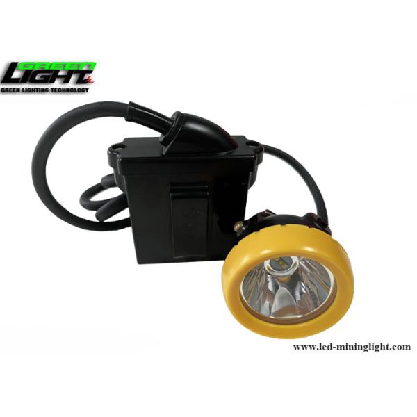 Flame Safety Mining Cap Lamp 3.7V 10000lux Long Battery Life Used In Mines