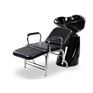 Free Standing Shampoo Bowl Chair With Faucet And Drain , 33" Height WT-8263