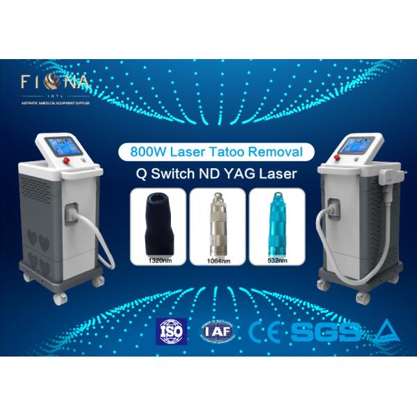 Quality Picosecond Laser Q Switched ND YAG Laser Tattoo  Machine Fractional With Cooling System wholesale