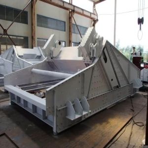 5x12 High Frequency Vibrating Screen Machine Single Deck Large Capacity