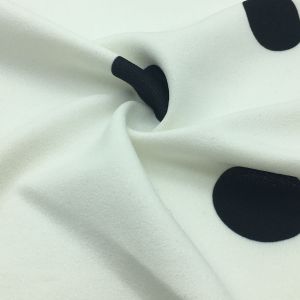 94%Polyester Spandex 280GSM Scuba Crepe with Print