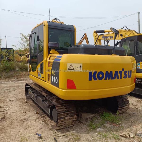 11TON Komatsu Excavator PC110-7 PC110-8 Used Machine with Original Hydraulic Pump