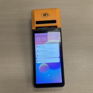 Cheap All In One Pos Terminal 8-Core Android12 3.8V 6400aAh Handheld Pos System With 58mm Thermal Printer for sale