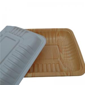 Cheap Rectangle Food Packaging Tray for sale