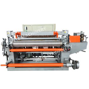 Automatic Steel Electric PLC Welded Wire Mesh Machine For 0.8-2mm