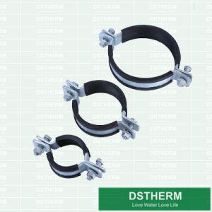 Casting PPR Pipe Fittings Metal Pipe Clamp Corrosion Resistant