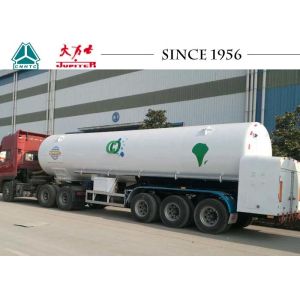 China Vacuum Insulation LNG Tank Trailer 26000L Capacity Simple Maintenance on sale