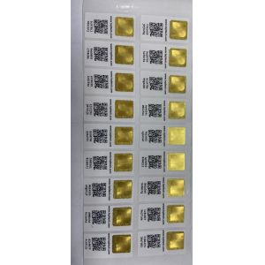 Removable Tax Stamp Duty Anti Counterfeiting Sticker QR Code ROHS