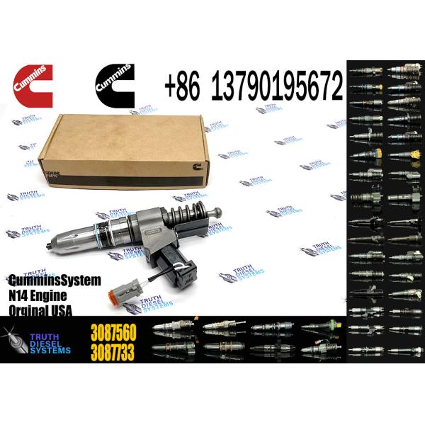 Quality 3087560 3411385 3411767 3080931F 3411767T 3087733 3411759 4307516 3081315F 3411766 N14 Fuel Injector for Engine Parts wholesale