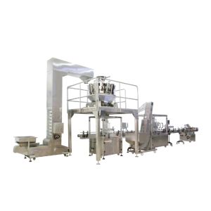 Automatic Food Granule Filling Machine Production Line for Nuts Peanuts Candies