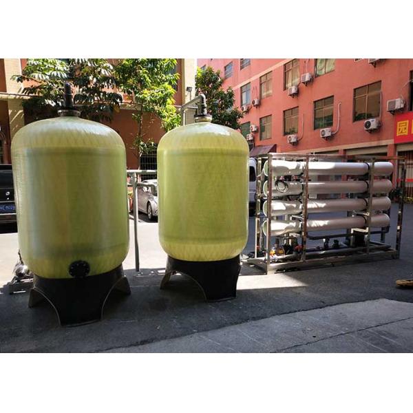 6TPH Brackish Water System / Reverse Osmosis Water Purification Plant TDS5000-10000PPM