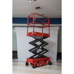 Portable 4.8M Industrial Hydraulic Lift Platform Mobile Aerial Work Platform