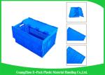 Mesh Collapsible Plastic Containers with Attached Lids / Package Folding Plastic