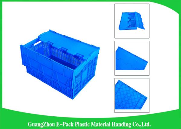 Mesh Collapsible Plastic Containers with Attached Lids / Package Folding Plastic