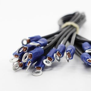 Black M12 Waterproof Connector Secure Socket for Electronic Car Wiring Harness