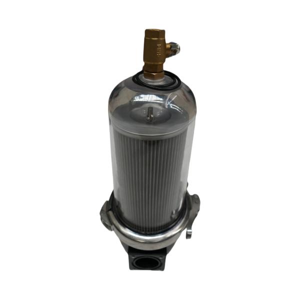 Quality High-Pressure Cleaning Water Filter Assembly for Sweeper-Scrubbers & Sanitation Trucks, Transparent PC Shell, Stainless Core, Precision Filtration, Leak-Proof, Water-Saving, Durable wholesale