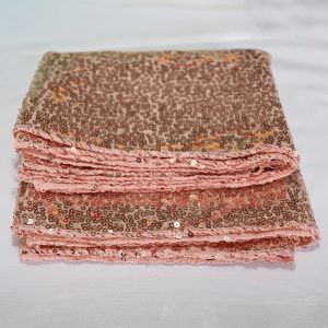 Customized Polyester Sequins Hotel Banquet Table Cloth