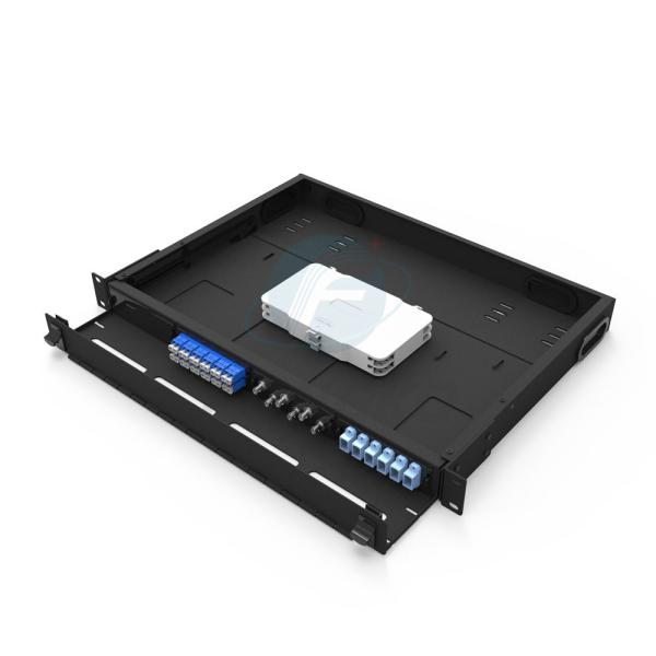 Quality LC SC ST FC SPCC ODF Fiber Optic Patch Panel 24 Port wholesale