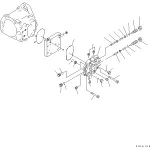 708-1L-00340 708-1L-01340 708-1L-04010 For Komatsu bulldozer D275A-5D Hydraulic