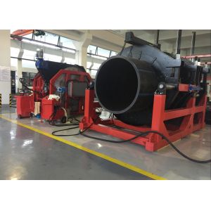 Fully Automatic HDPE Pipe Hydraulic Butt Welding Machine 1800MM 35KW