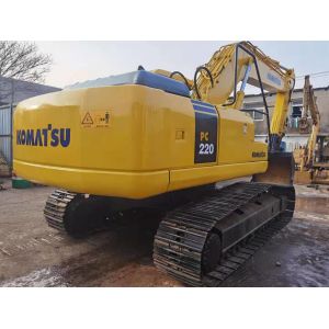Surplus Backhoe Used Komatsu PC220 Excavator Crawler Type