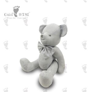 24 X 18cm Doll Plush Toy 100% Polyester Bear Plush Doll Joint Bear Baby