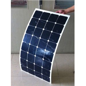 High Efficiency 100W Semi Flexible Bendable Solar Panel