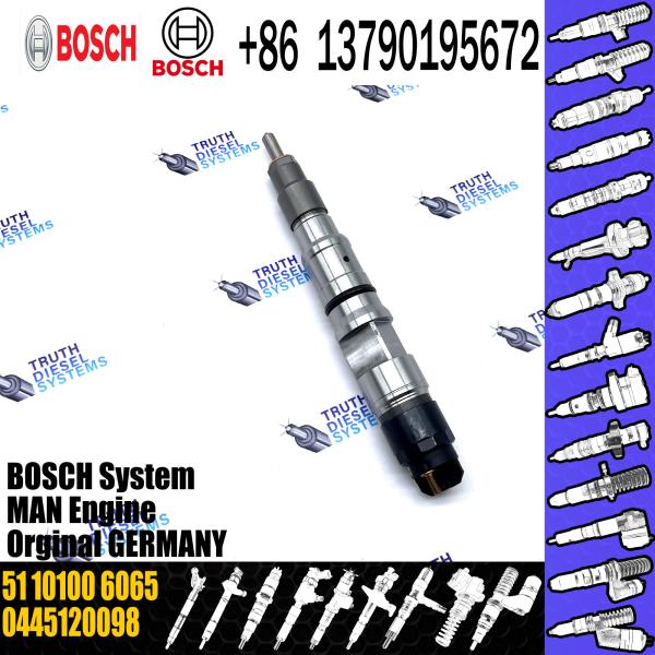Quality common rail injector 0445120147 0445120198 51101006085 51101006065 for MAN TGL TGM TGA Temsa diesel fuel injector wholesale