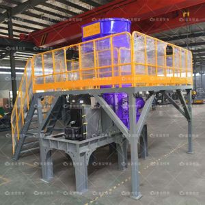 Automatic Tire Steel Wire Separator with Tungsten Steel Blade and Vertical Shaft