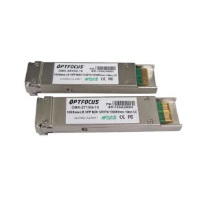OPTFOCUS 10G Base SFP Optical Transceiver OBX-3310G-10 BI-BD SM LC 10KM 1330