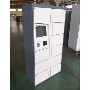 Multi Functional Electronic Package Locker , Automated Parcel Lockers With 15"