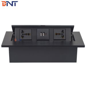 Office smart universal power plug conference pop up table top socket