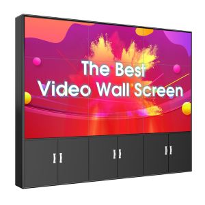 Advertising Splicing Touch Screen Lcd Display Video Wall Panels 55" 0.53mm X 0