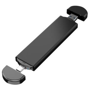 Cheap Type C USB3.0 SSD External Hard Drive M.2 Nvme Sata Dual Interface Design For Laptop for sale