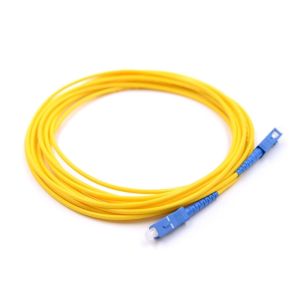 Single Mode Simplex Fiber Optic Patch Cord SC UPC 3.0mm G657A