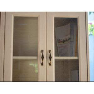 White Aluminium Fabrication Bookshelf Modern Bookshelf With glass