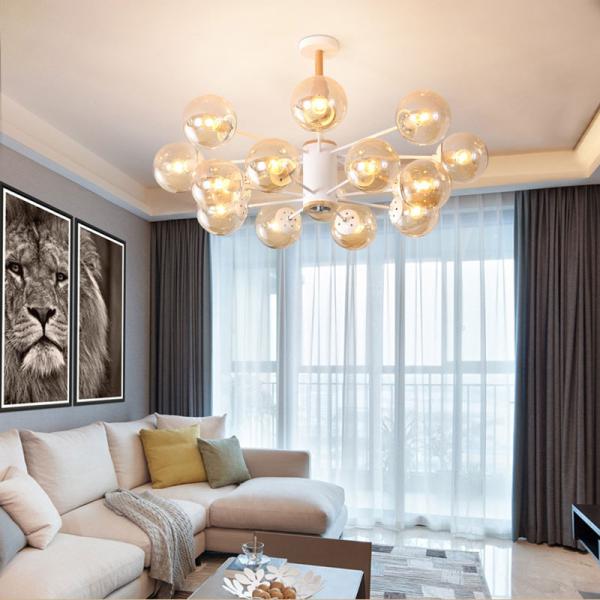 Scandinavian chandelier lighting Nordic wooden chandeliers kids room Light(WH-MI-262)