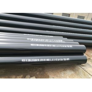 S275JR EN10217 EN10210 EN10219 S235 ERW Black Steel Pipe