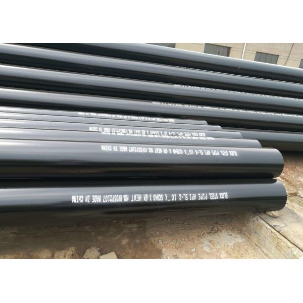 Quality S275JR EN10217 EN10210 EN10219 S235 ERW Black Steel Pipe wholesale