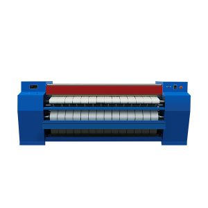 Heavy-Duty Flatwork Ironer for Hotels, Hospitals, and Laundries with 1 to 6