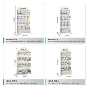 Maternity Shop Display Rack Modern Style High Cabinet for Baby Shop Display