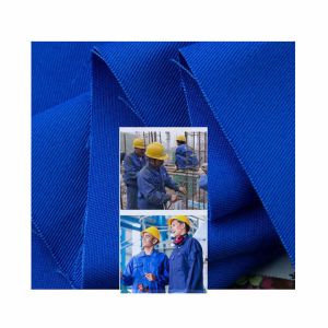 Stain Resistant Spandex Twill Cotton Spandex Fabric For Apparel