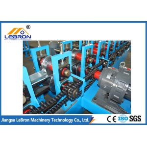 Blue color 2018 new type Z purlin roll forming machine made in china PLC control