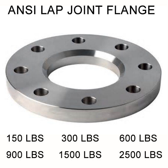 Forged steel flange ANSI ASMI B 16.5 LAP JOINT FLANGE ,CARBON STEEL FLANGE ,FORGED FLANGE ,HIGH QUALITY FLANGE