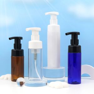 Fillable Foam Pump Bottle with Press-Type Foam Pump Head and Multiple Capacity