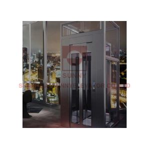 Semicircular Observation Three Sides Panoramic Elevator For hotels