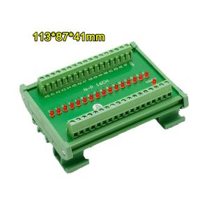 PLC Signal Conversion Module Level Polarity Converter NPN to PNP 16 Ways