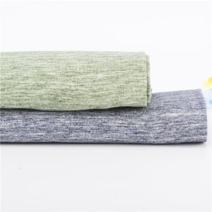High-End Texture Breathable And Widely Applicable Solid Knit Fabric For T-Shirt