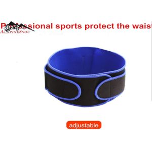 Breathable Adjustable Neoprene Lumbar Back Suport Belt , Fitness Waist Trimmer